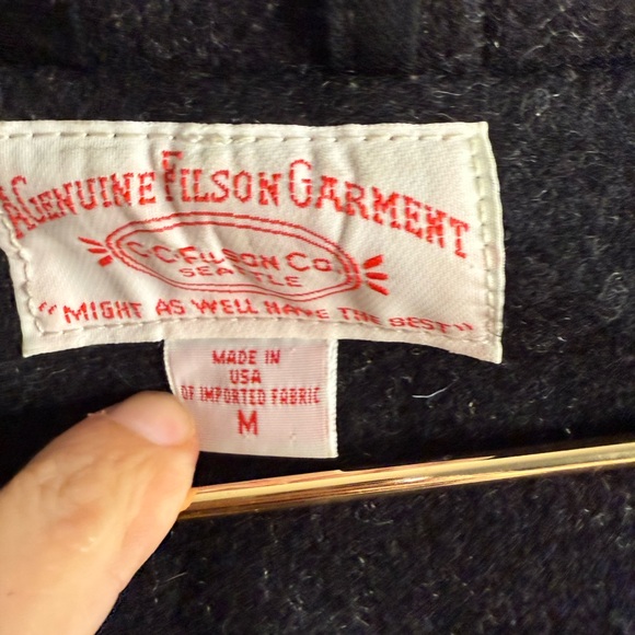 Filson Shelter Cloth Foothills Parka Green Size M - Picture 7 of 7